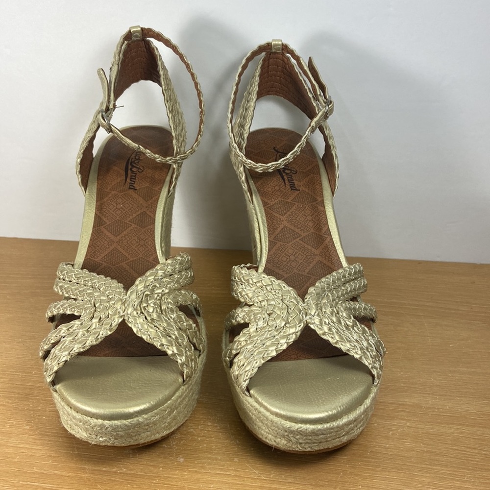 Lucky Brand Lainey Wedge Sandals Size 9 Women’s - Picture 5 of 14